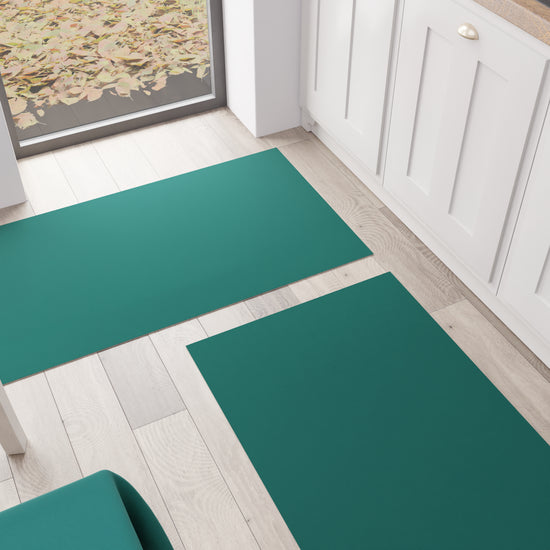 PETTI Tappeto Cucina Passatoia Cucina Tinta Unita Verde Ottanio Fino al 50% di sconto