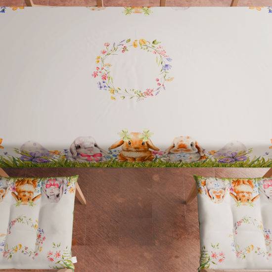 PETTI Cuscini Pasqua per Sedie Coprisedia Pasqua 6 Pezzi Rabbit 2025