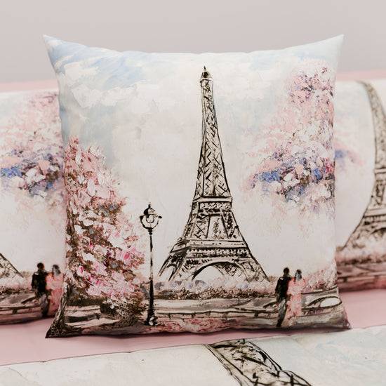 PETTI Cuscini, Copricuscini Divano, Cuscini Arredo in Stampa Digitale Paris Offerta per la Festa della Mamma