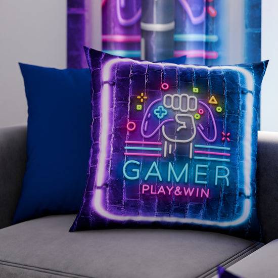 PETTI Cuscini, Copricuscini Divano, Cuscini Arredo in Stampa Digitale Gamer Offerta Anniversario
