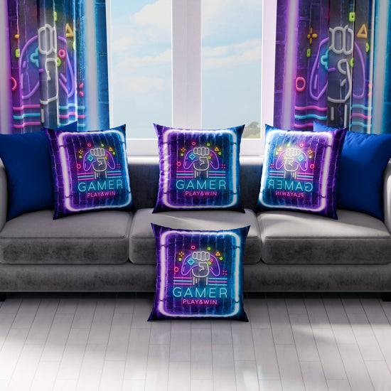 PETTI Cuscini, Copricuscini Divano, Cuscini Arredo in Stampa Digitale Gamer Offerta Anniversario