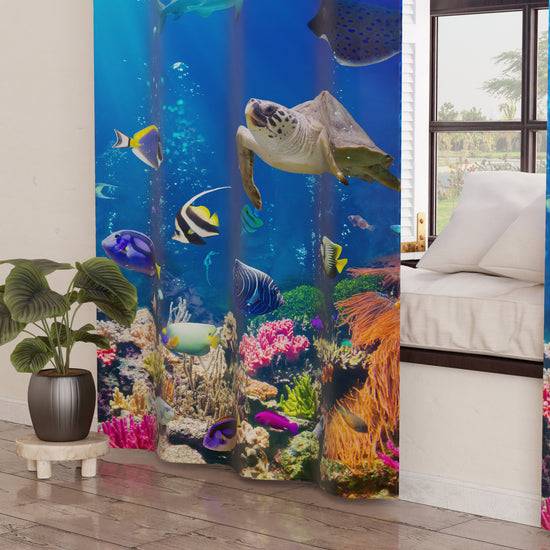 PETTI Tenda Arredo da Interno a Pannelli con Anelli Acquario Online Outlet