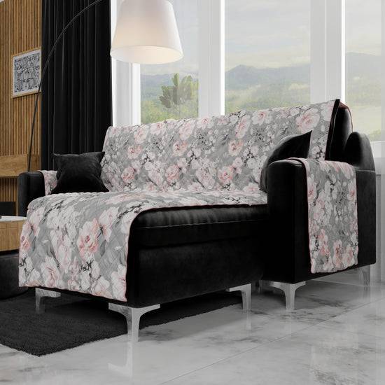 PETTI Copridivano Angolare, Copridivano con Penisola in Stampa Digitale, Floreale 17 02 Fino al 50% di sconto