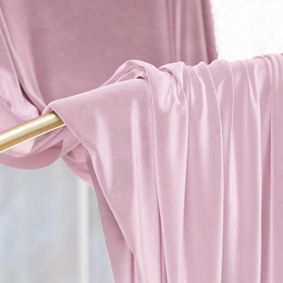 PETTI Tenda a Pannello in Velluto per Interni con Anelli, 140x280 cm, Rosa Fino al 55% di sconto