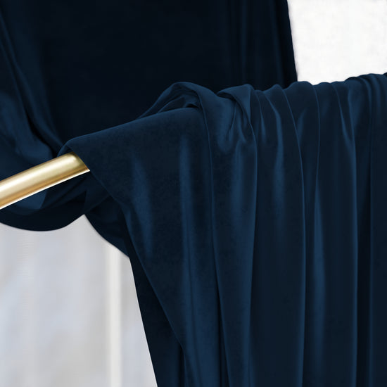 PETTI Tenda a Pannello in Velluto per Interni con Anelli, 140x280 cm, Blu Sconti questo mese