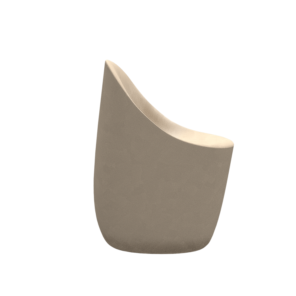 Qeeboo Cobble Chair Ottawa Moleskin Fino Al -60%