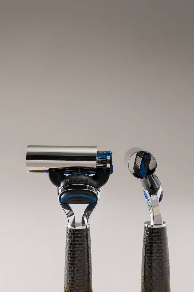 Lorenzi Milano Set barba toilette con campana in Carbonio Novità
