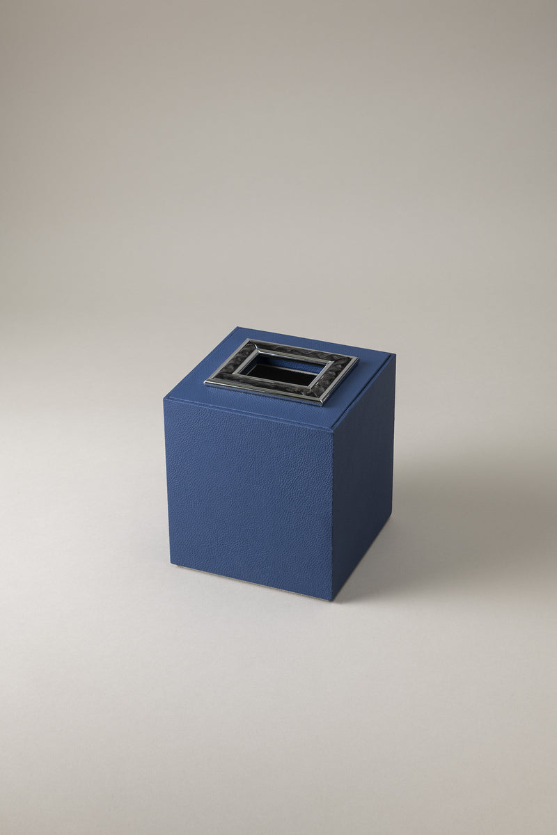 Lorenzi Milano Cubo porta fazzoletti in Orice In Vendita