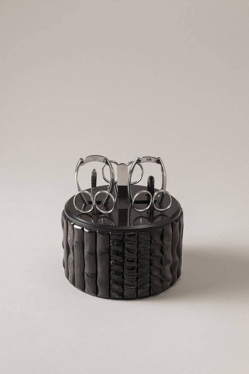 Lorenzi Milano Completo manicure da toilette in Orice