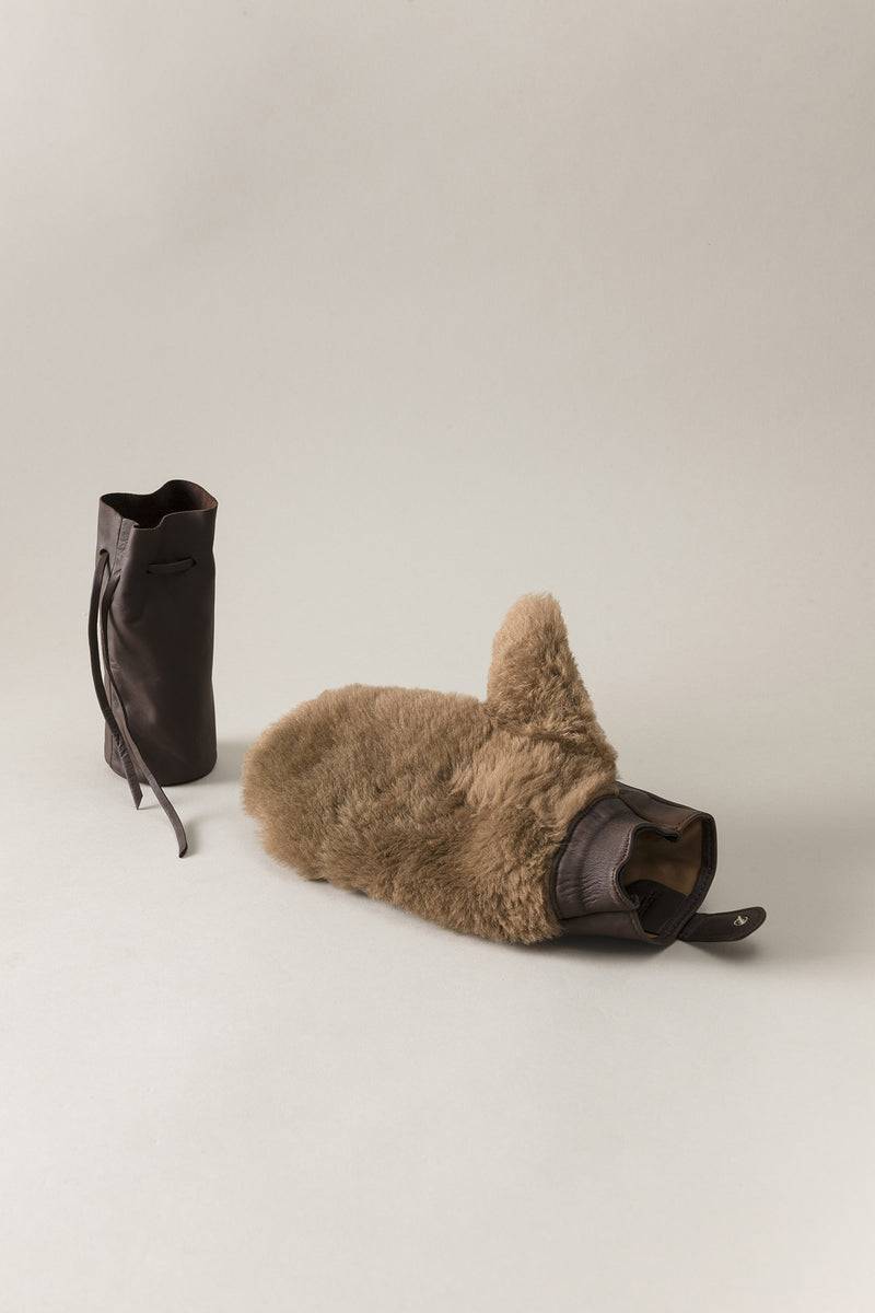 Lorenzi Milano Muffola per lucidatura scarpe in Nappa Promozione