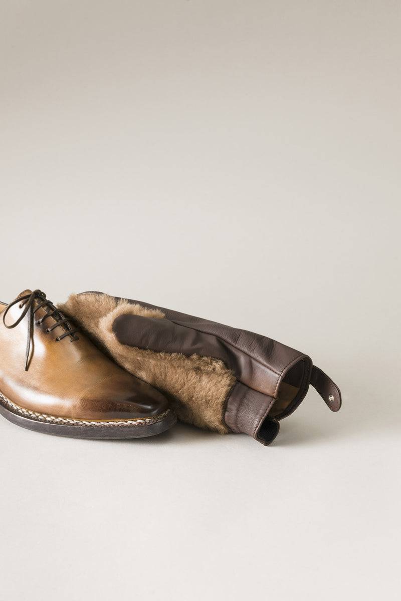 Lorenzi Milano Muffola per lucidatura scarpe in Nappa Promozione