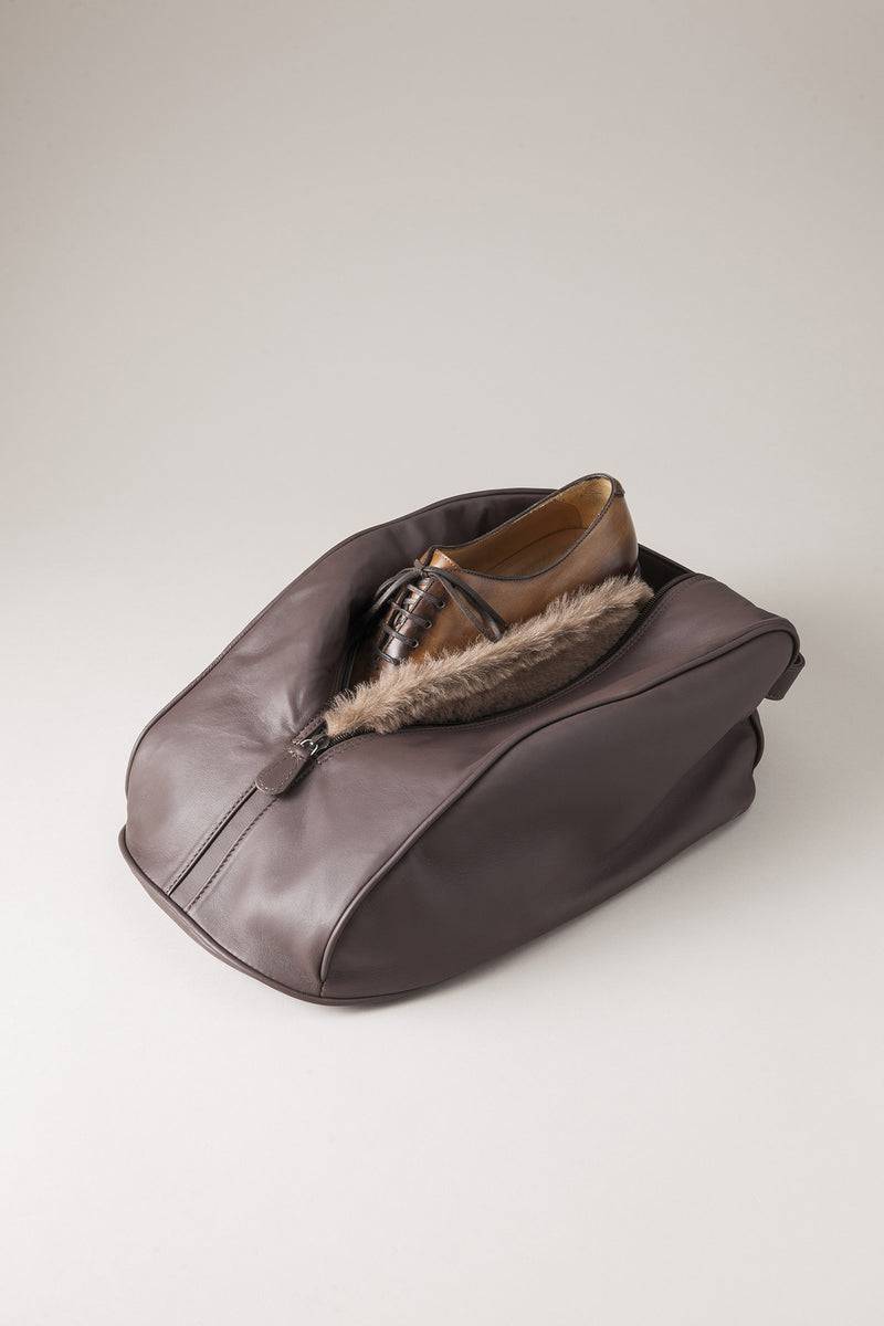 Lorenzi Milano Busta porta scarpe deluxe in Nappa Pezzi Unici