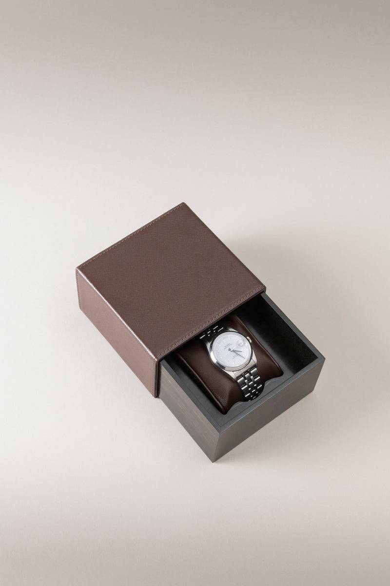 Lorenzi Milano Scatola per orologio in Saffiano Novità