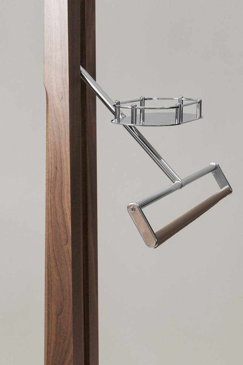 Lorenzi Milano Servo muto da bagno con specchio in Marmo bianco Carrara Vendita Calda