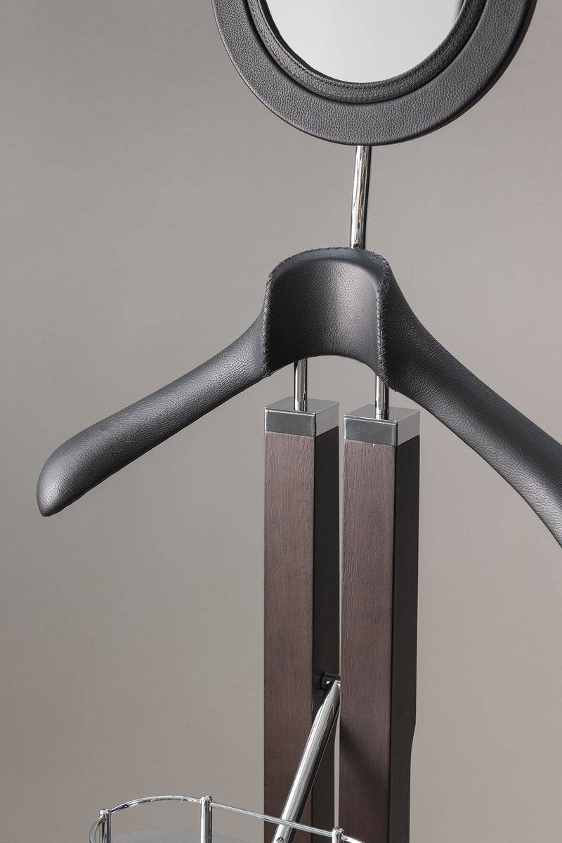 Lorenzi Milano Servo muto da bagno con specchio in Marmo Portoro Saldi Di Fabbrica