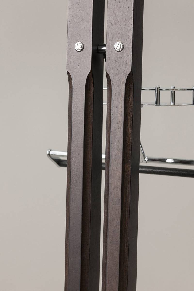 Lorenzi Milano Servo muto da bagno con specchio in Marmo Portoro Saldi Di Fabbrica