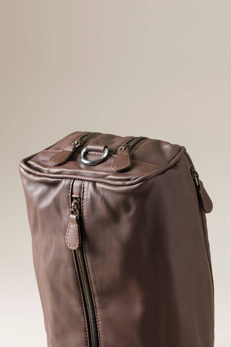 Lorenzi Milano Necessaire da viaggio grande in Nappa Qualità Garantita
