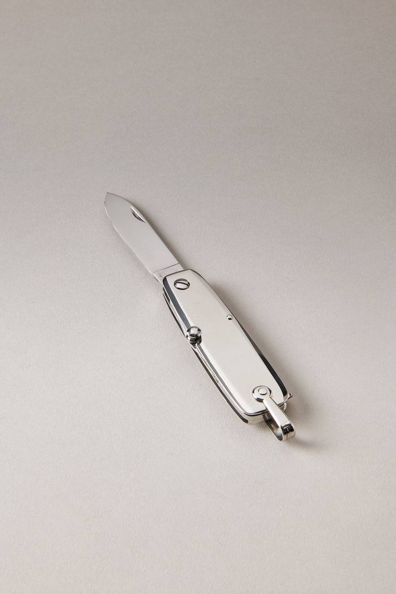 Lorenzi Milano Temperino piccolo 3 accessori in Acciaio inox Prezzo Ridotto