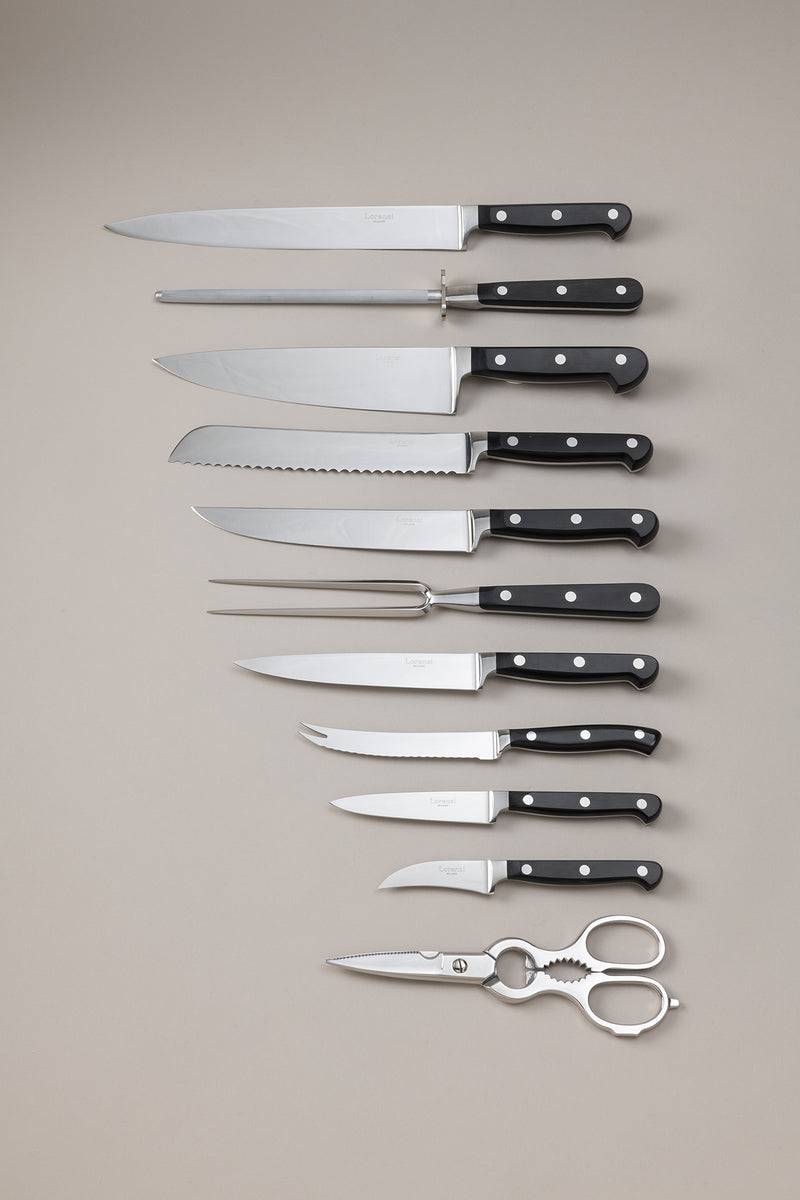 Lorenzi Milano Set coltelli da cucina piccolo in Noce canaletto Hotsell