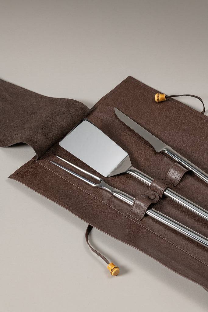 Lorenzi Milano Set BBQ piccolo in Bambù Italia
