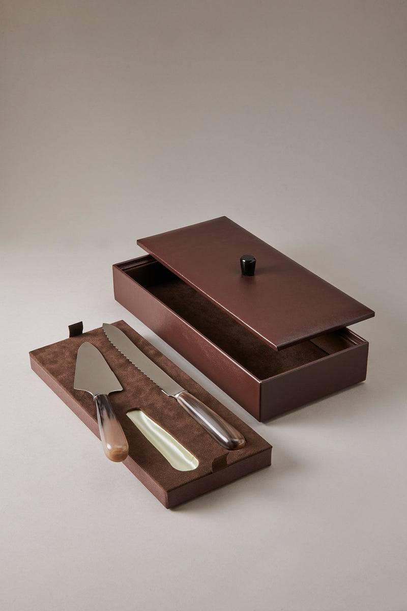 Lorenzi Milano Set dolce deluxe in Zebu Offerta speciale della fabbrica