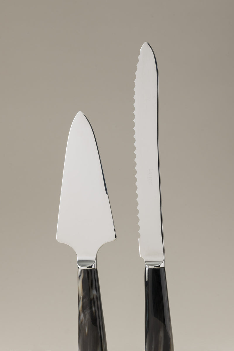 Lorenzi Milano Coltello e pala torta (individuali) in Zebu Discount Store per i nuovi prodotti