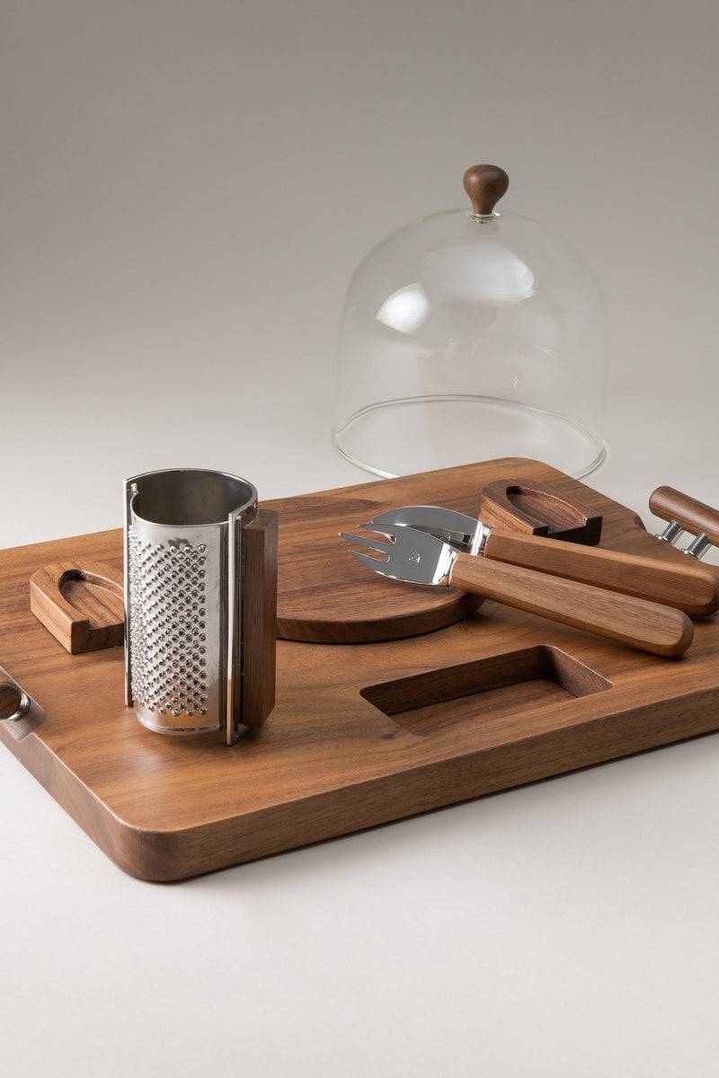 Lorenzi Milano Set da parmigiano in Legno Vendite Flash