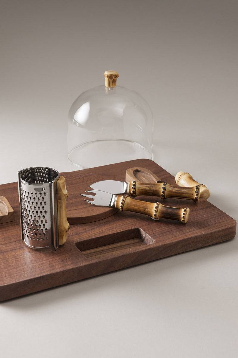 Lorenzi Milano Set da parmigiano in Bambù Negozio