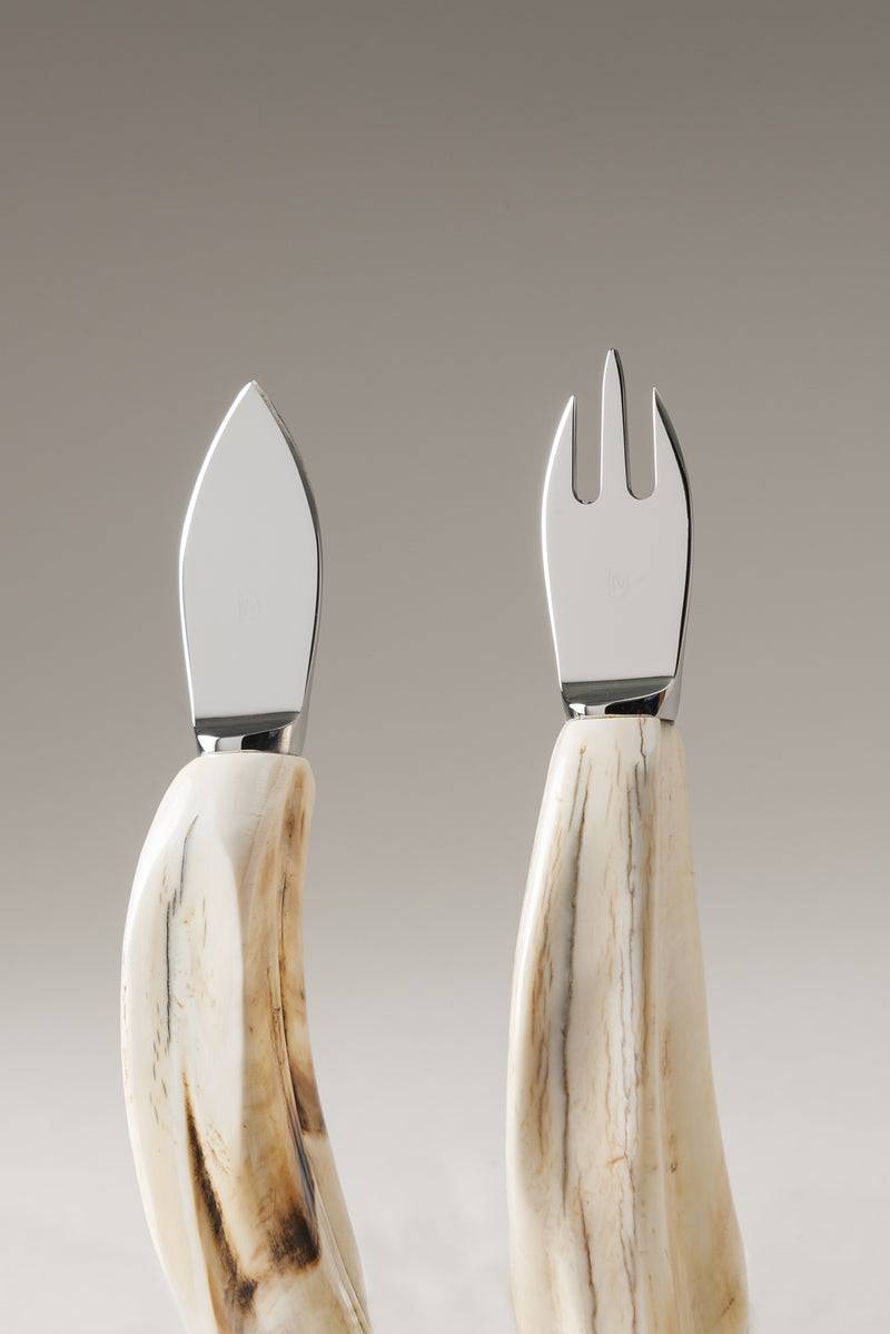 Lorenzi Milano Set da parmigiano in Facocero Spedizione gratuita