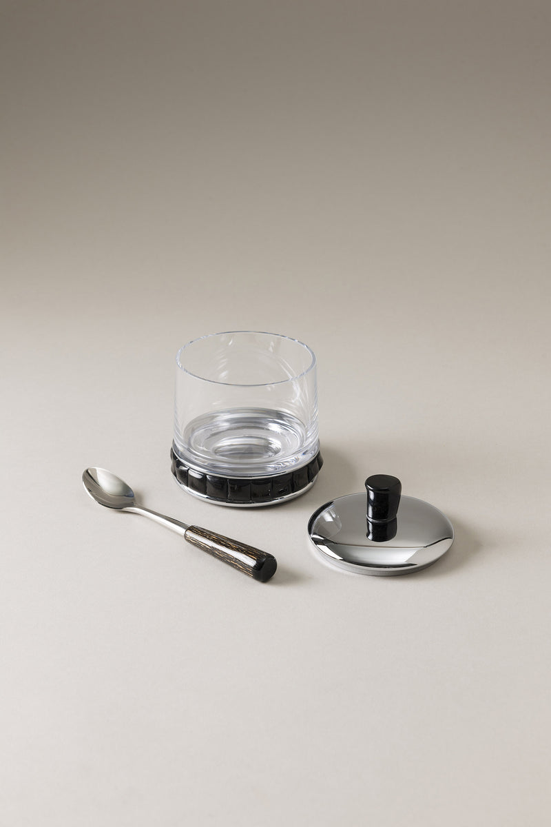 Lorenzi Milano Formaggiera con cucchiaio in Orice Shopping online