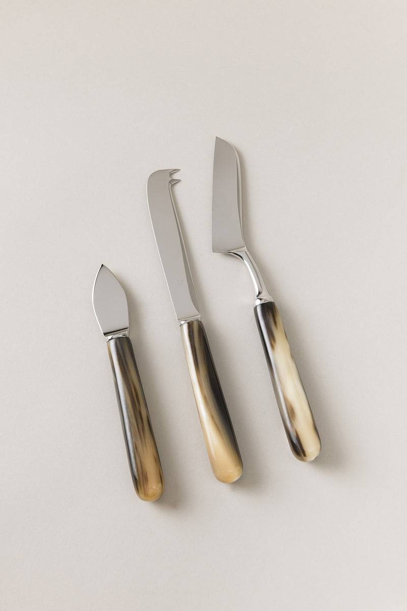 Lorenzi Milano Coltello formaggio in Zebu Vendite stagionali