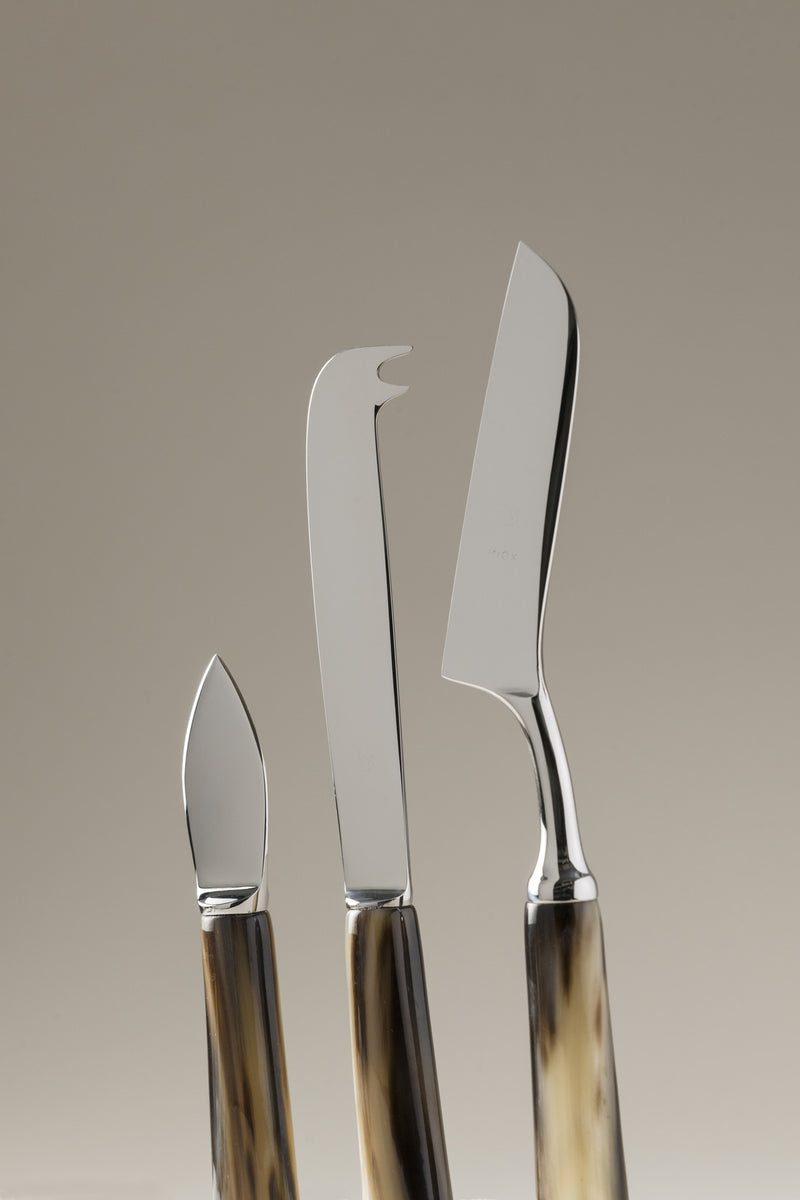 Lorenzi Milano Coltello formaggio in Zebu Vendite stagionali
