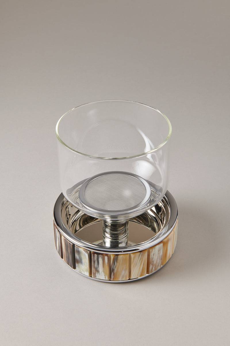 Lorenzi Milano Filtro vino per decanter in Zebu Presa
