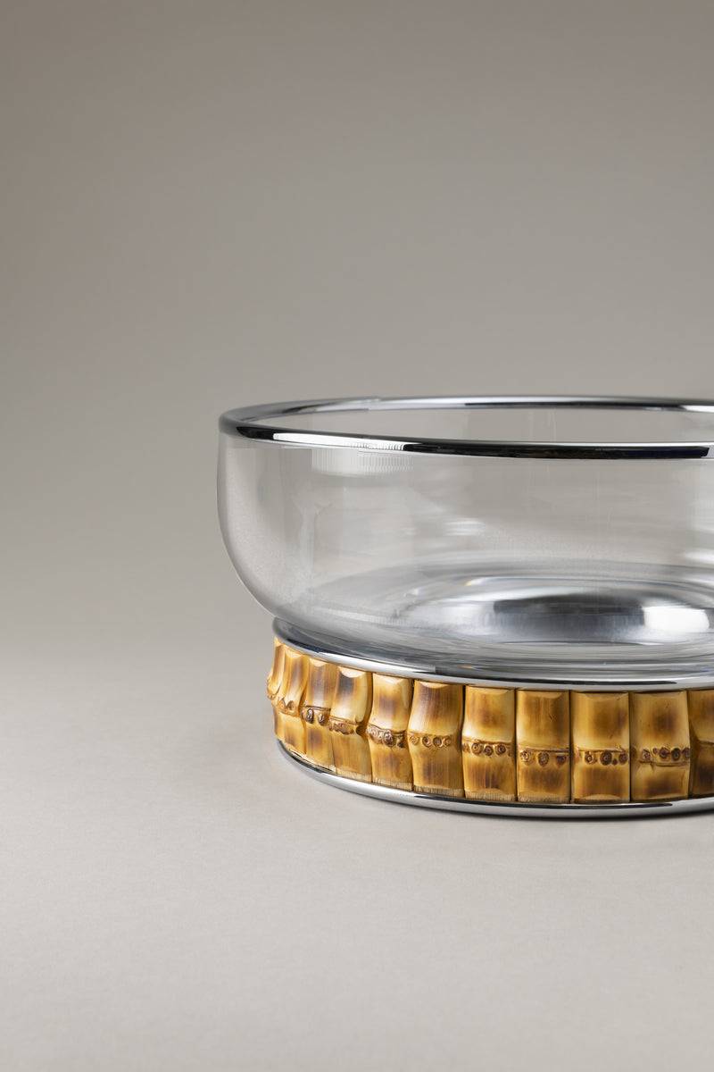 Lorenzi Milano Porta ghiaccio per decanter in Bambù Outlet
