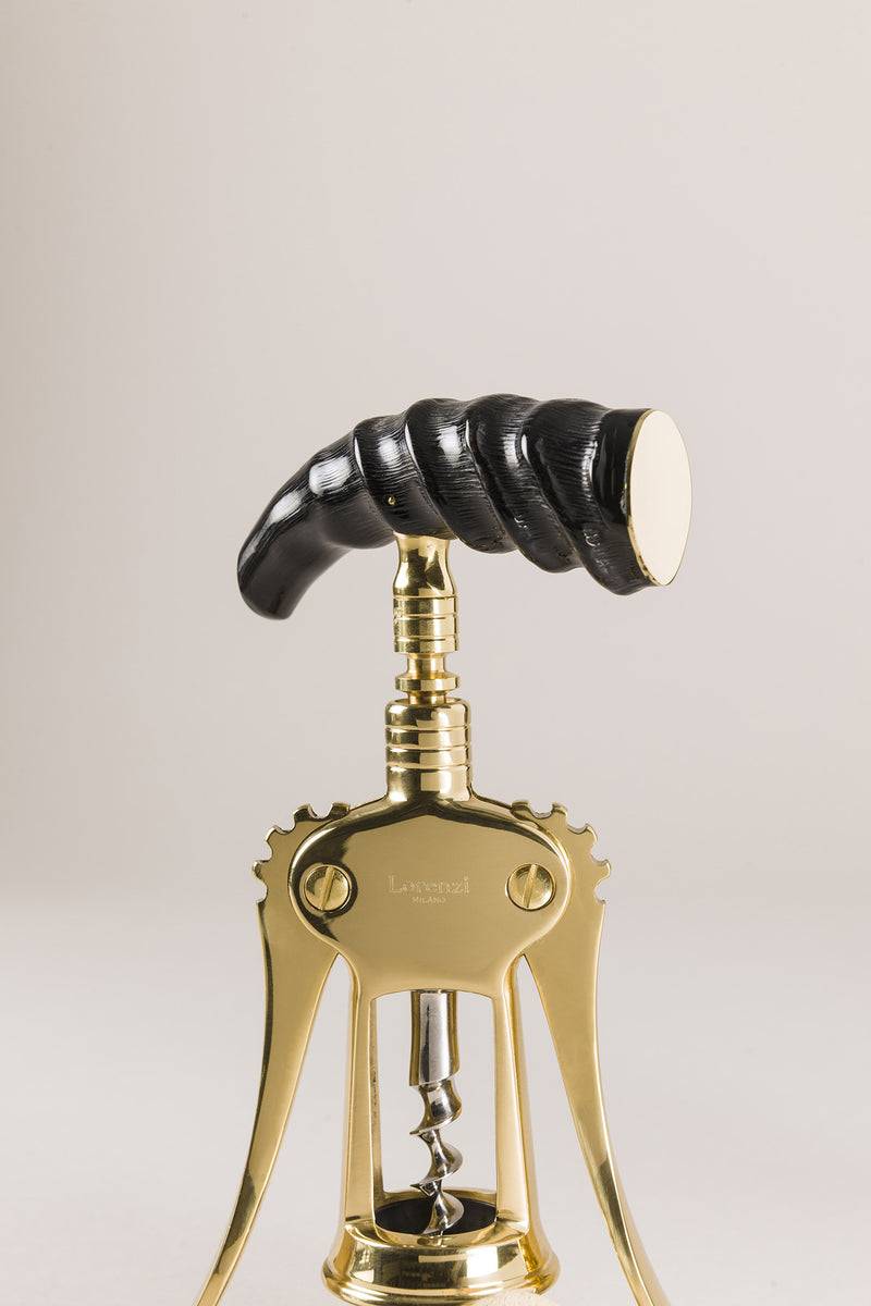 Lorenzi Milano Cavatappi tradizionale ottone in Springbok Online Outlet