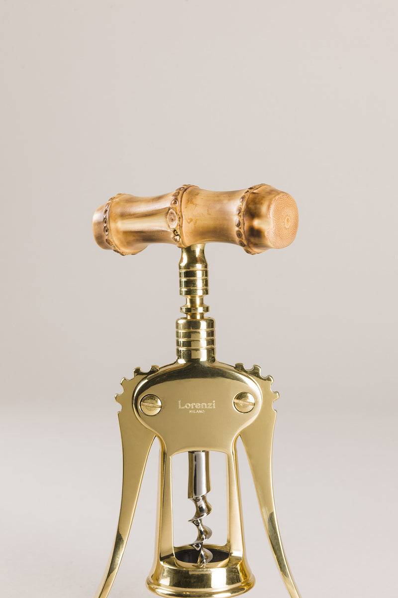 Lorenzi Milano Cavatappi tradizionale ottone in Bambù Lightning offer