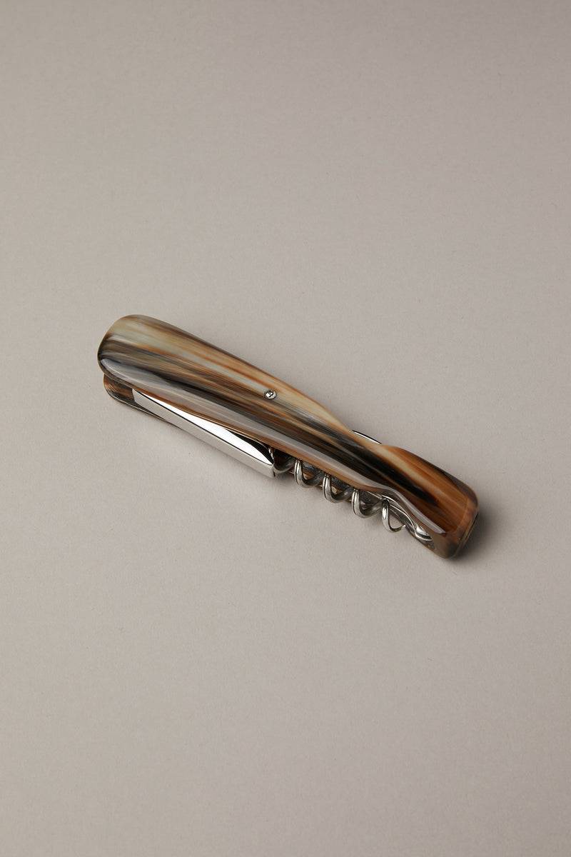 Lorenzi Milano Cavatappi tipo Butler's friend in Zebu Offerta speciale della fabbrica
