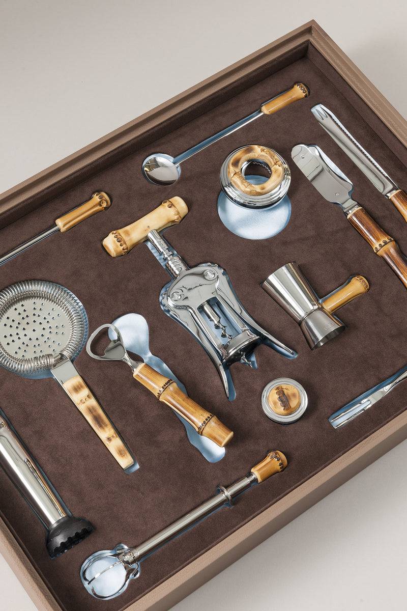 Lorenzi Milano Set bar in Bambù Shopping Online