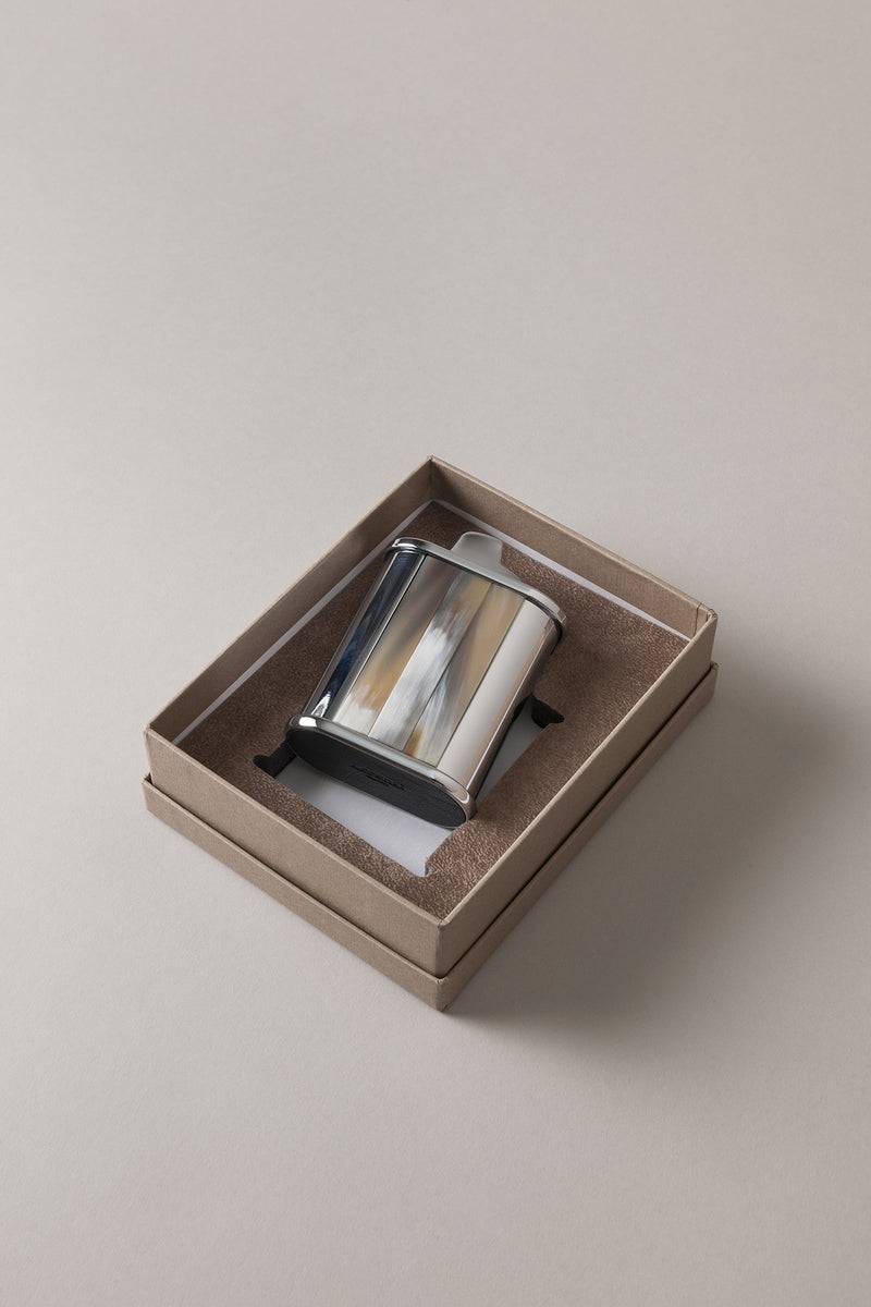 Lorenzi Milano Porta accendino Bic tavolo in Zebu Bestseller