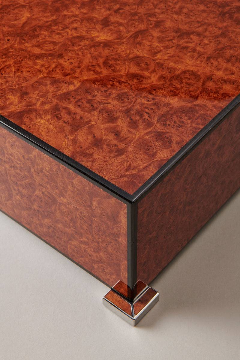 Lorenzi Milano Umidificatore porta sigari medio in Amboina Fino al 65% di sconto