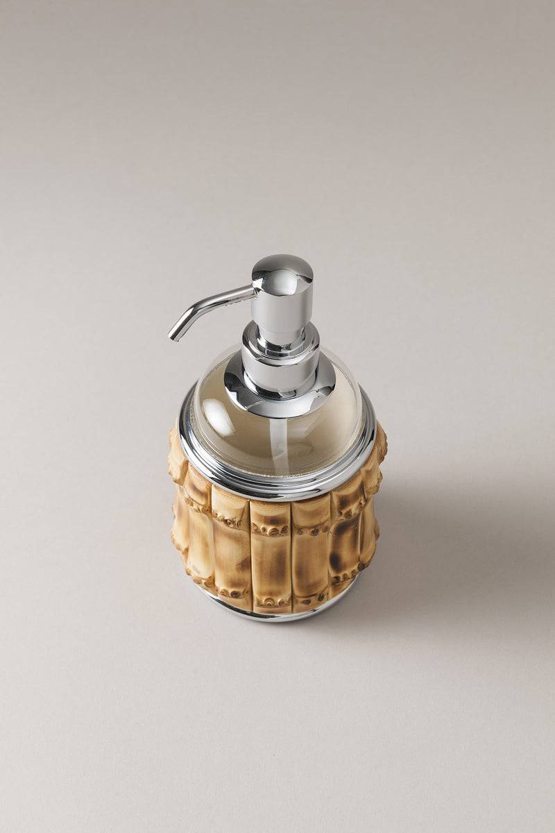 Lorenzi Milano Dispenser per sapone in Bambù Super sconto