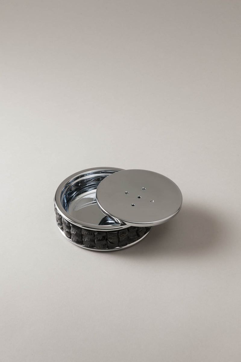 Lorenzi Milano Porta saponetta da toilette in Orice In vendita