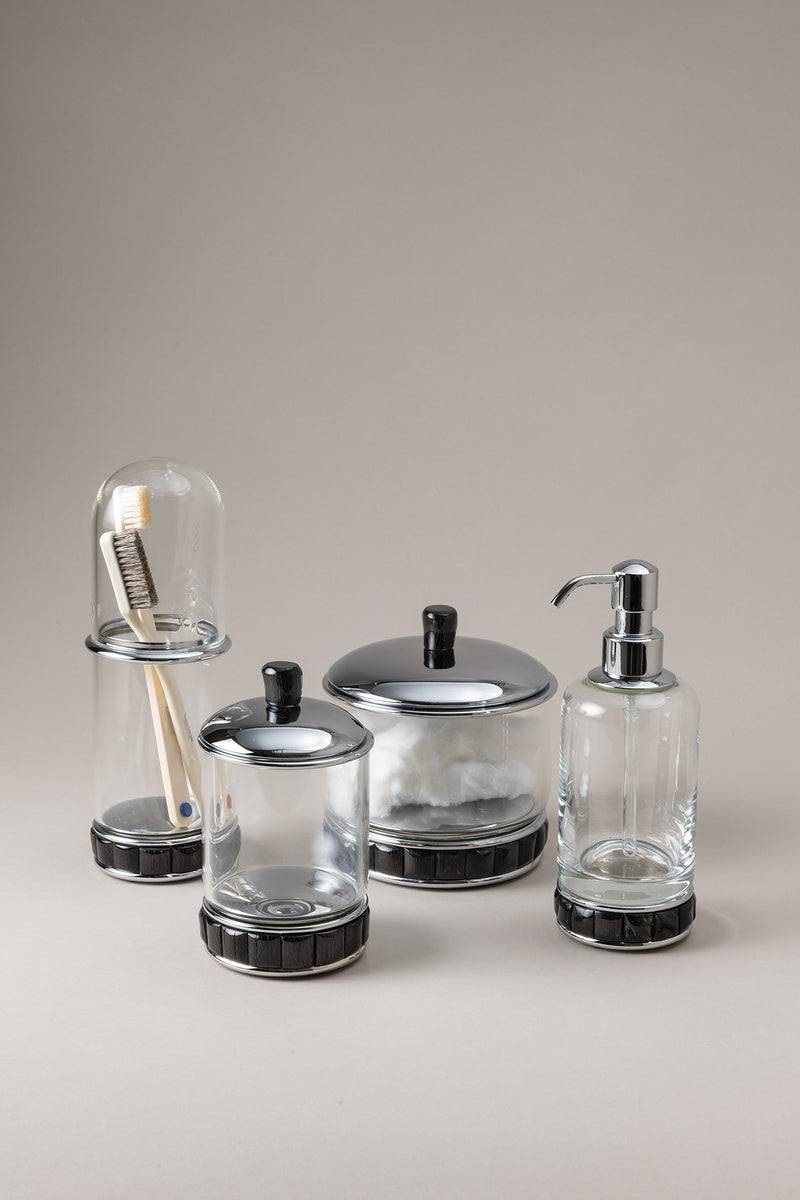 Lorenzi Milano Dosatore sapone liquido vetro in Orice 50% di sconto per tempo limitato