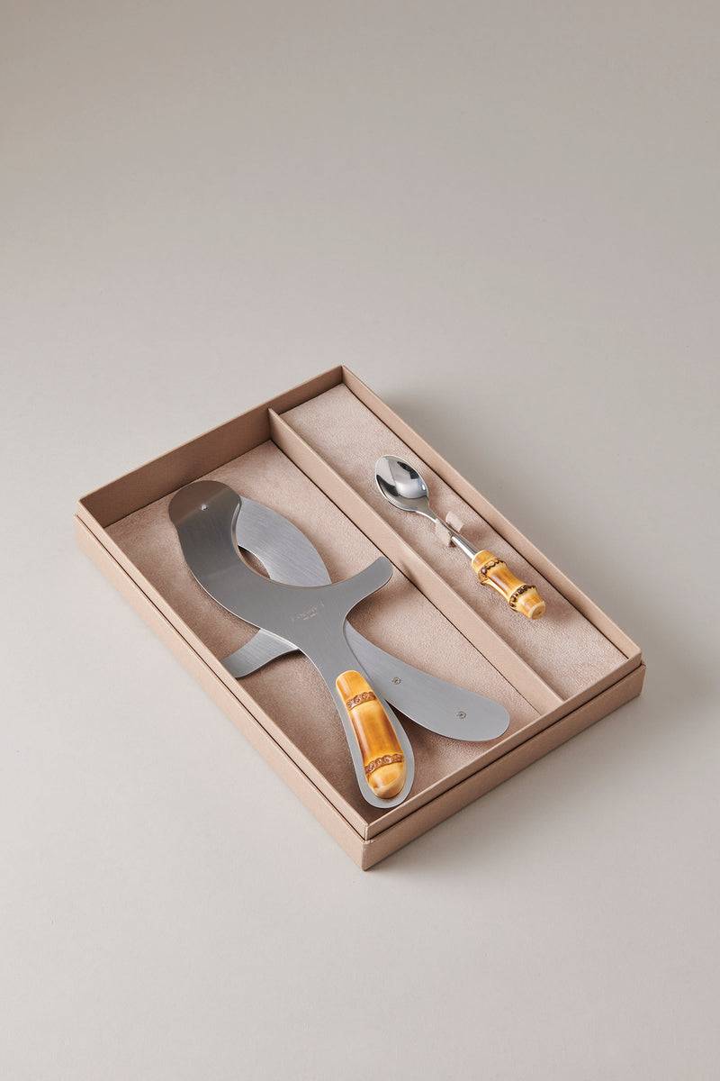 Lorenzi Milano Set apri ricci in Bambù Offerta esclusiva