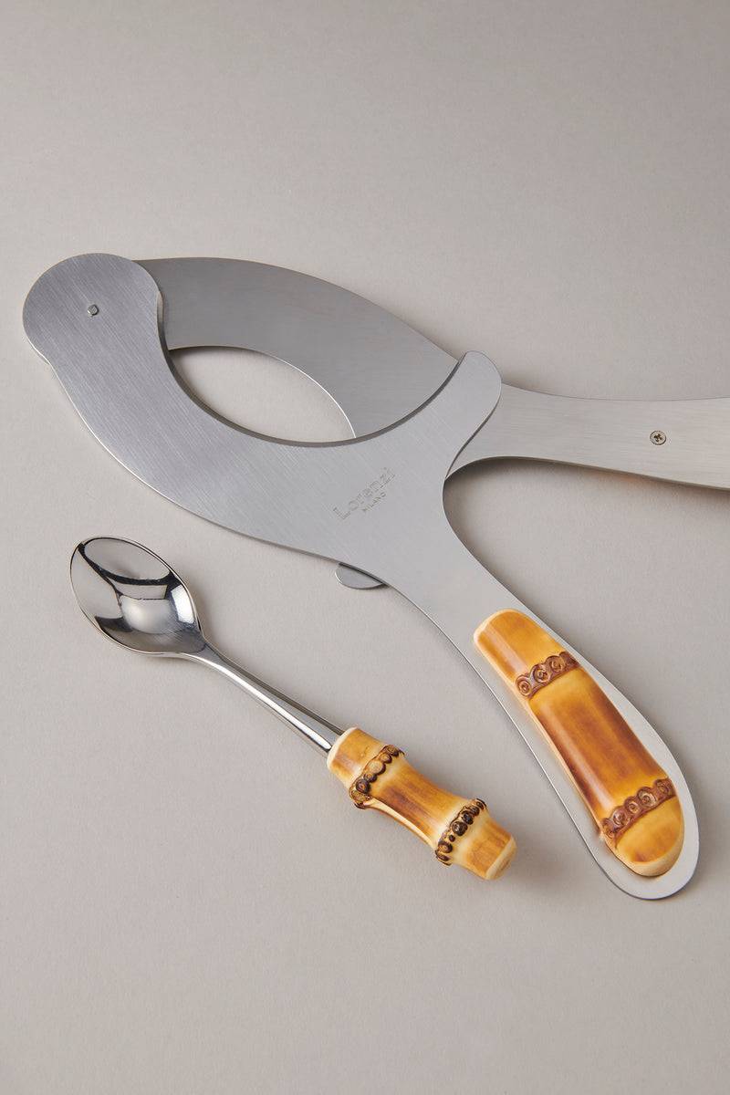 Lorenzi Milano Set apri ricci in Bambù Offerta esclusiva