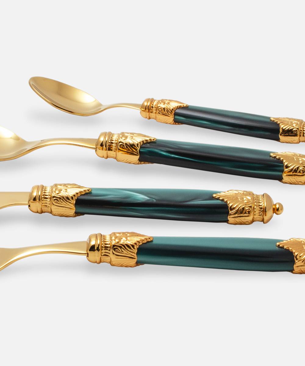 Rivadossi Sandro Arianna Oro Set 24 pezzi tavola Promozione
