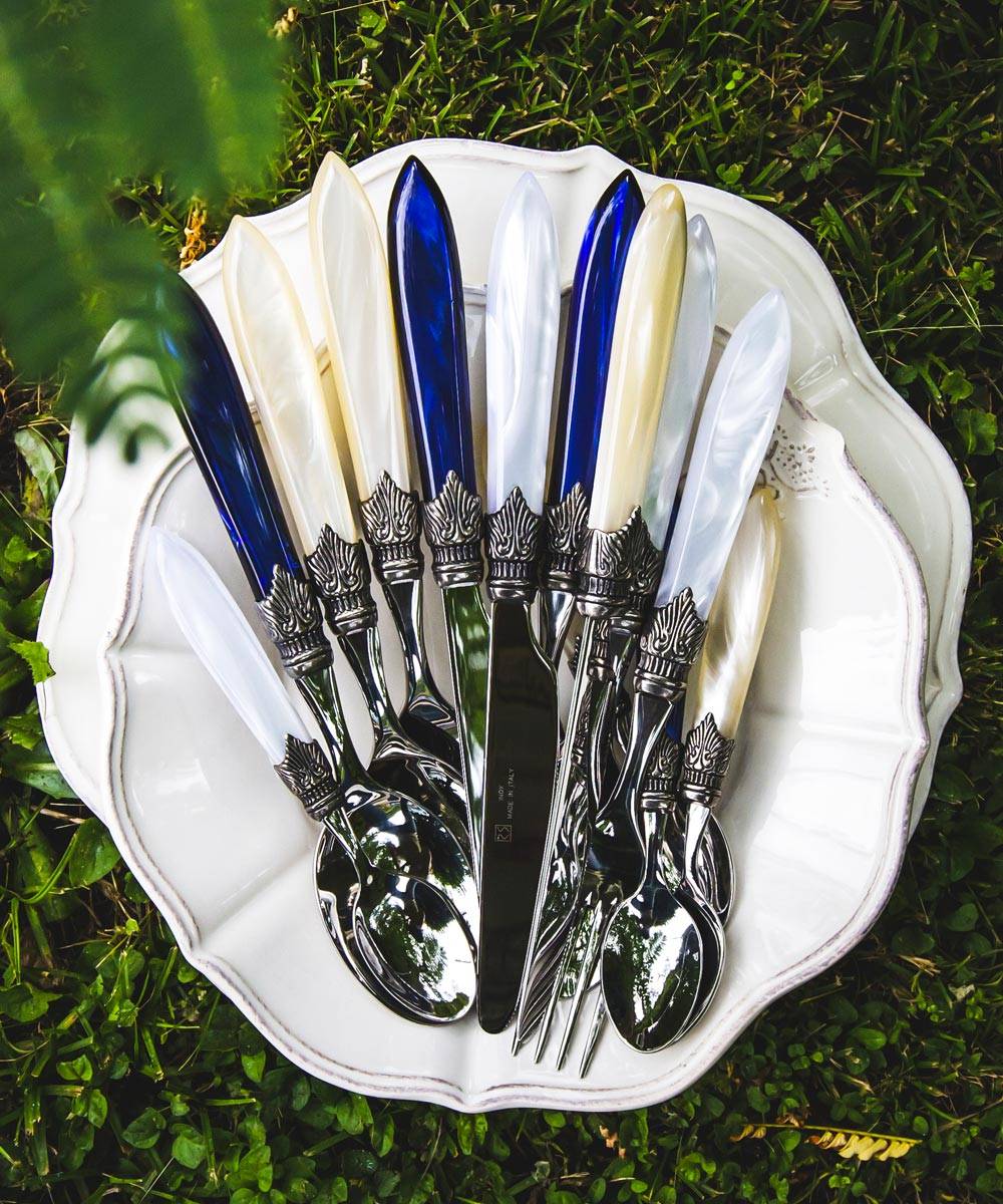 Rivadossi Sandro Laura Set 6 coltelli tavola Italia