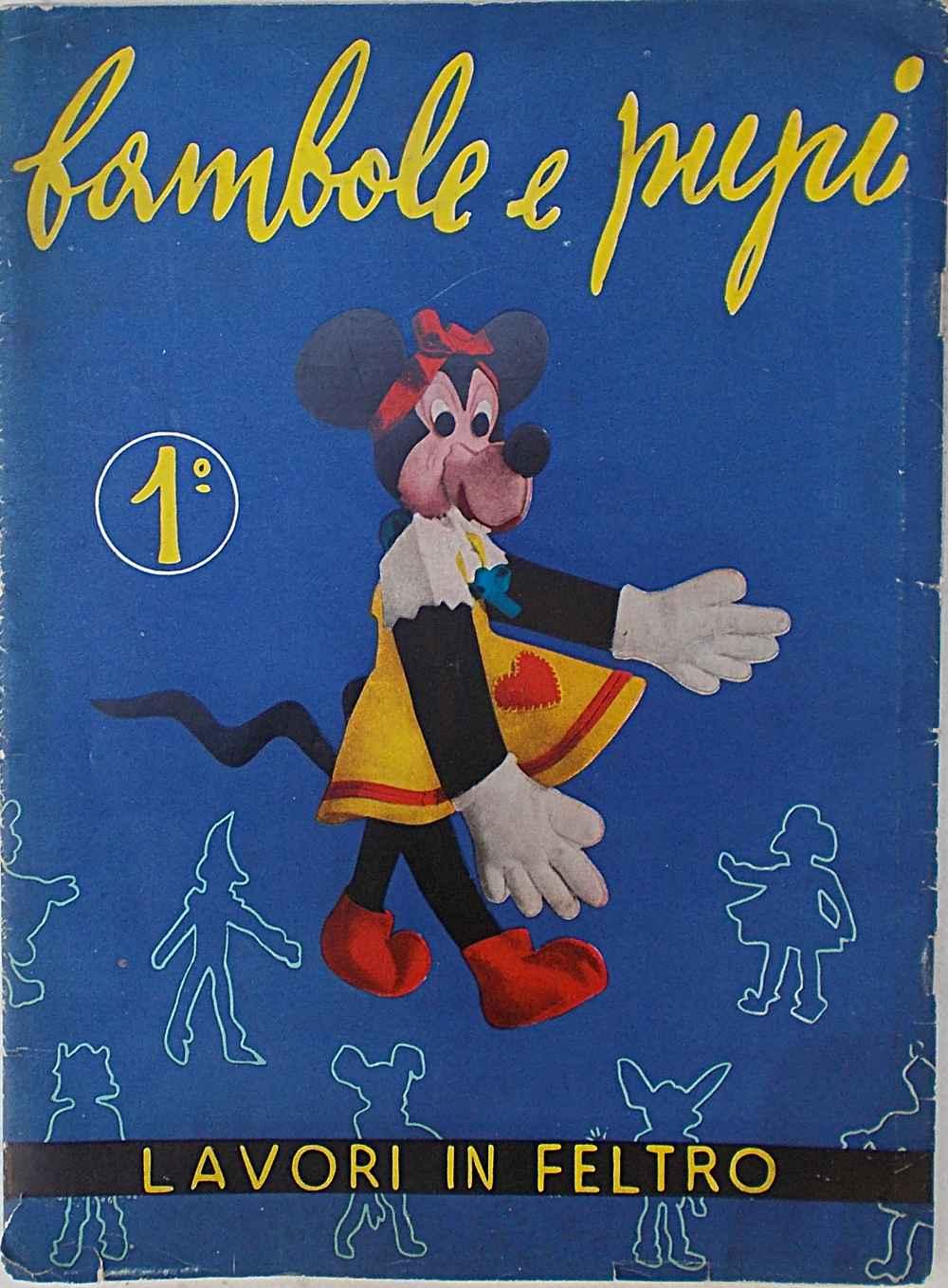Abebooks Bambole e pupi. Lavori in feltro. 1°
