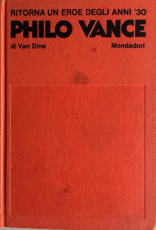 Abebooks PHILO VANCE. RITORNA UN EROE DEGLI ANNI '30 Acquista Ora