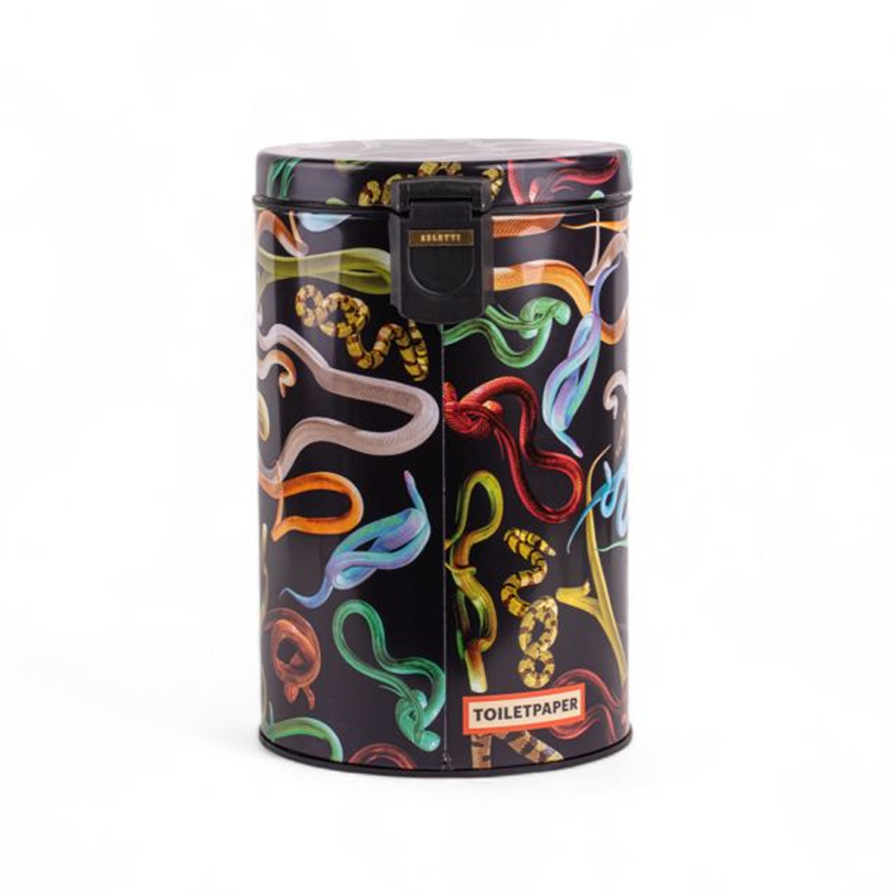 Sbam Design Bidone in metallo 12L – Snakes Pezzi Unici